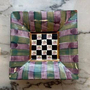 MacKenzie-Childs Square Bowl